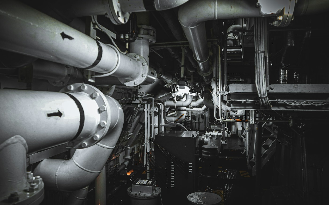 Machinery detail — illustrative inspection setting